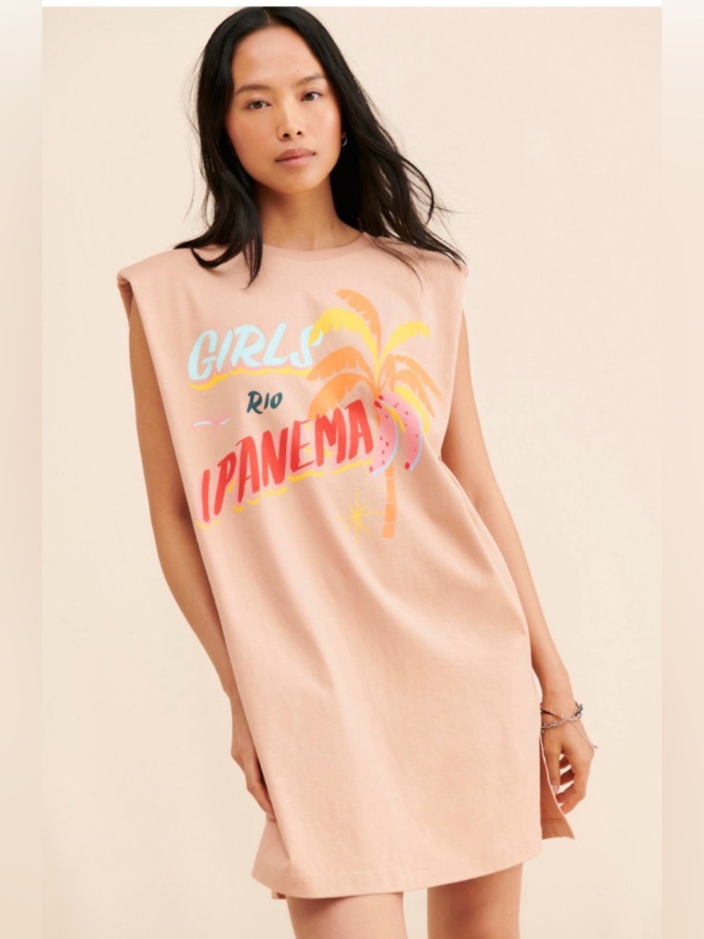 Farm Rio Ipanema T-Shirt Dress